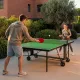 Теннисный стол UNIX Line для улицы компактный / Compact Outdoor 6 мм ACP, зеленый